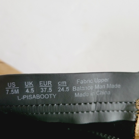 NEW Franco Sarto L-Pisabooty Beige Ankle Boot Tan Size 7.5 - Picture 7 of 7